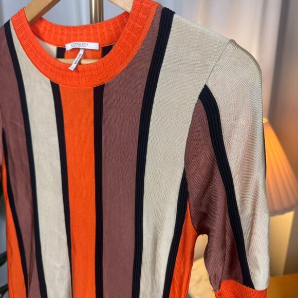 Scotch & Soda Raffia Town Maison Striped Knit Top Medium - Picture 9 of 9